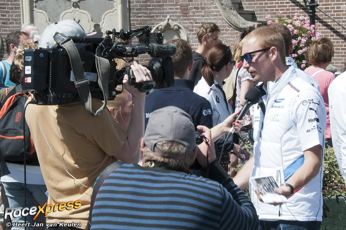 DTM Handtekeningen Centrum Zandvoort